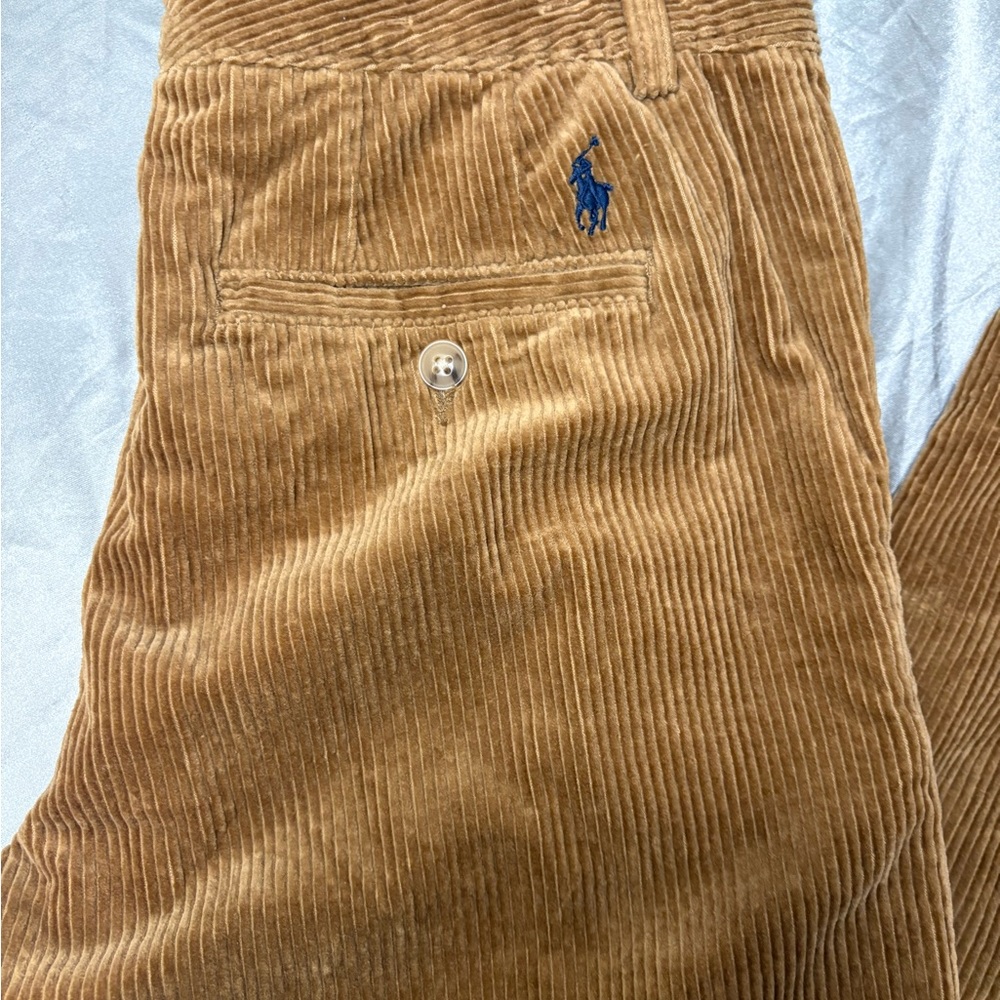 Polo by Ralph Lauren Tan Corduroy Formal Bottoms